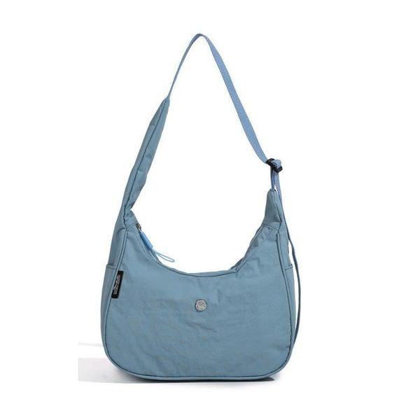 Nylon Crossbody Bag Waterproof Dumpling Purse Casual Shoulder Bag :') - Picture 1 of 5